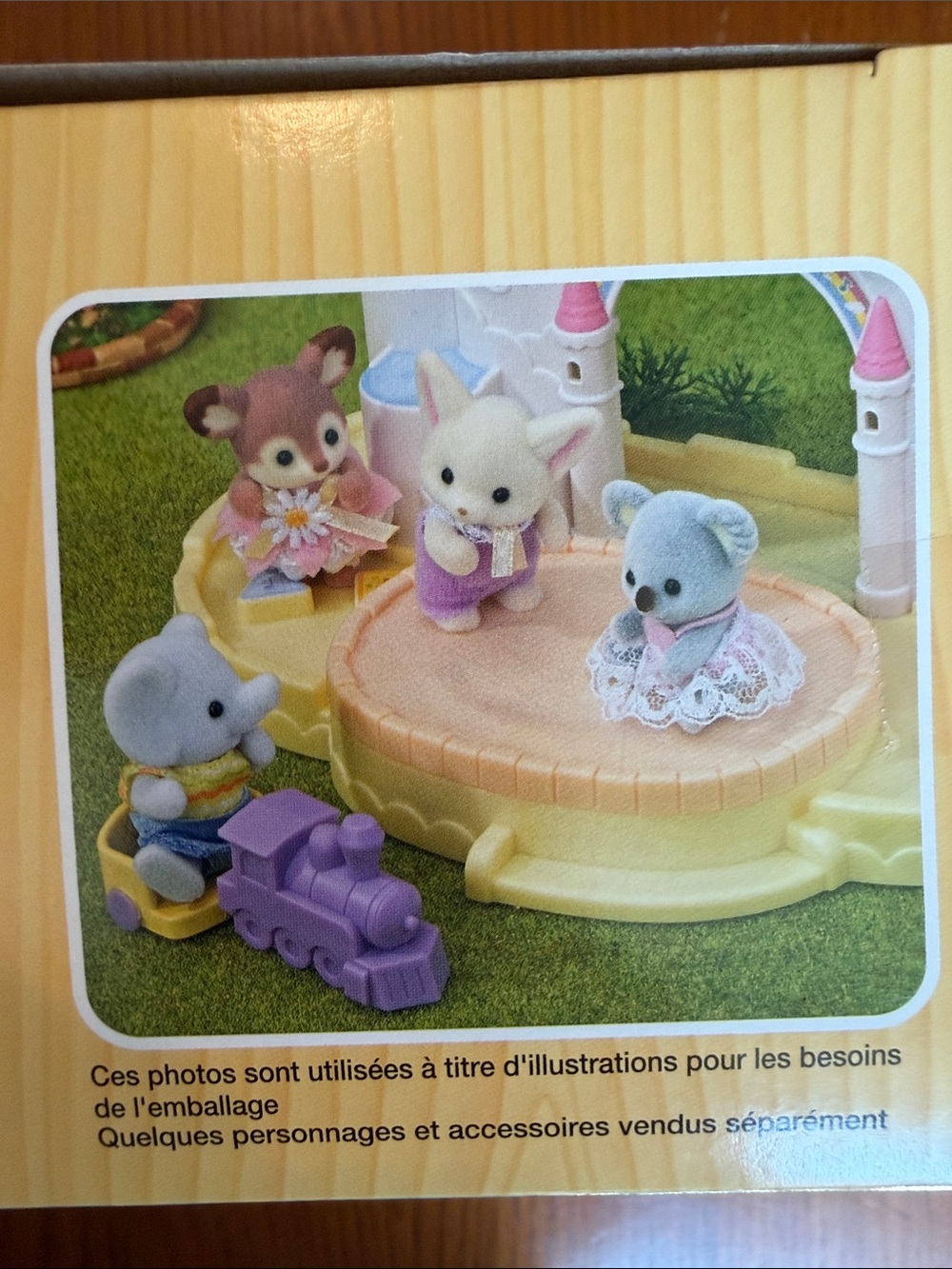 Calico Critters Nursery Sandbox & Pool Accessory Set- includes elephant NEW - Picture 6 of 8